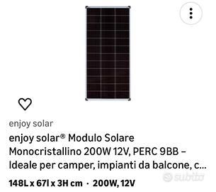 Pannelli fotovoltaici
