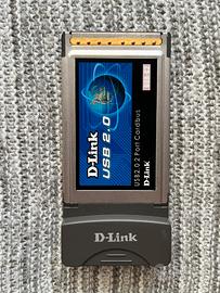 D-LINK DUB-C2 USB 2.0 2 Port Cardbus vintage