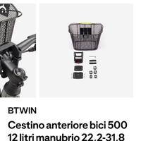Gestione anteriore bici