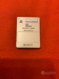 Memory Card Originale Sony PS2 8MB  Silver
