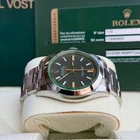 Rolex Milgauss ref. 116400GV full ita
