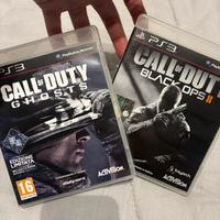 Giochi ps3 Cod Ghost e Black Ops 2