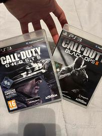 Giochi ps3 Cod Ghost e Black Ops 2