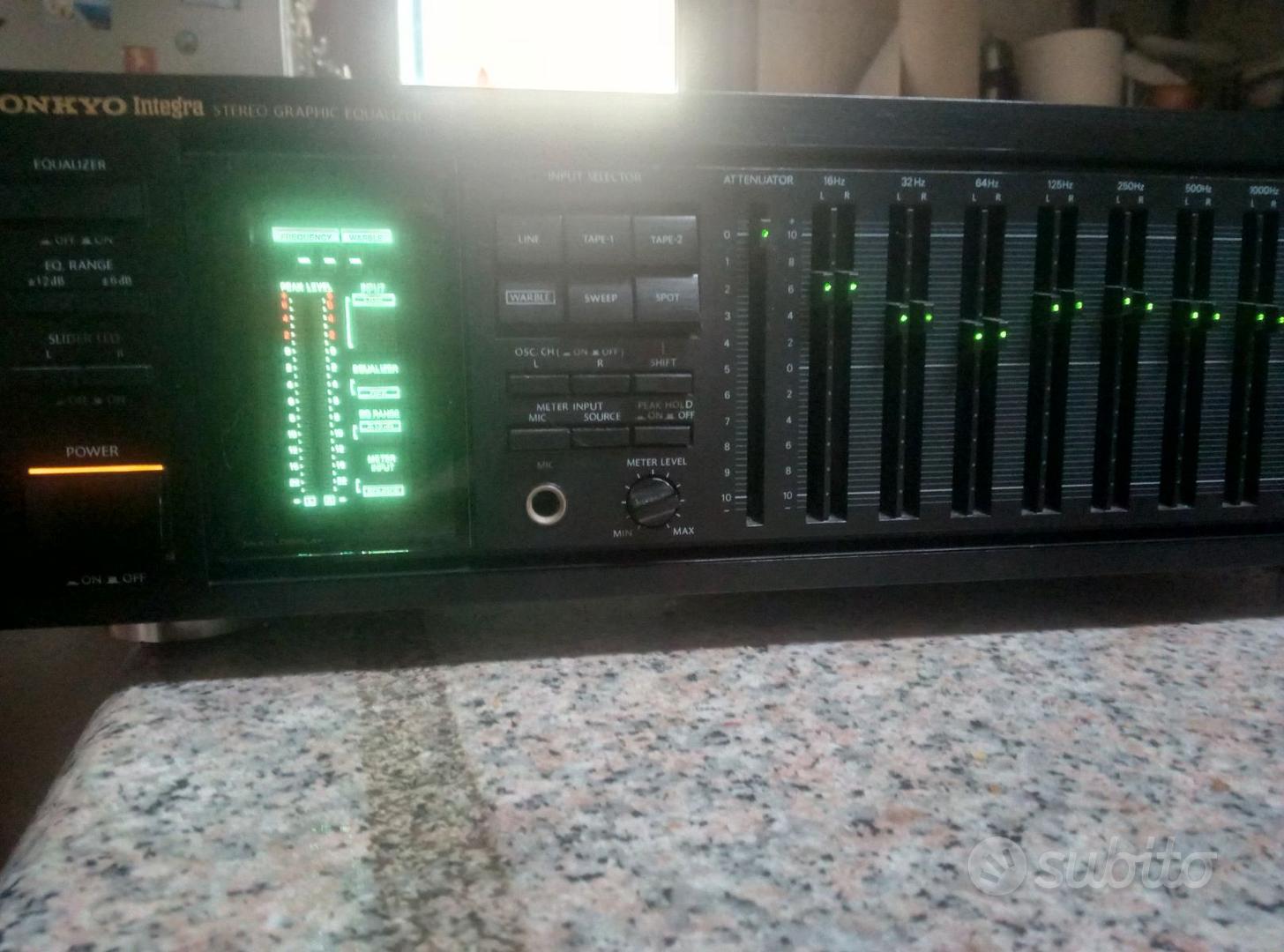 Onkyo Integra EQ 540 Audio/Video In vendita a Venezia