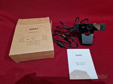 webcam Aukey full-HD 1080p con microfono