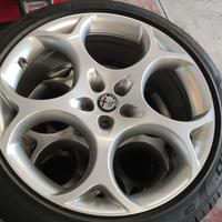 4 RUOTE ALFAROMEO STELVIO 21" ORIGINALI KIT COMPL