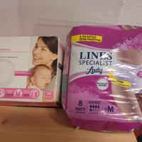 Coppette assorbilatte + pants ipoallergenici