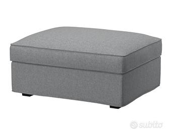 Pouf poggiapiedi ikea con contenitore
