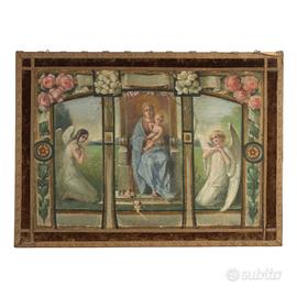 Dipinto Stendardo da Processione - Fine '800