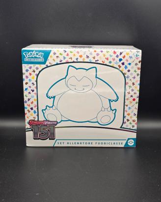 Pokémon 151 ETB Snorlax – Set Allenatore Fuoriclas