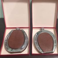 Fiaschetta/Borraccia vintage in acciaio x liquore