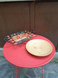 Coppia vassoi centro tavola