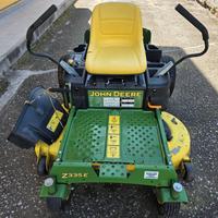 trattorino tagliaerba john deere raggio zero 