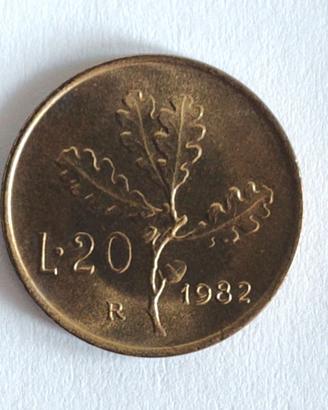 20 Lire 1982
