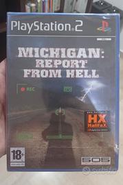 ps2 Michigan: report from hell 505 games Sigillato
