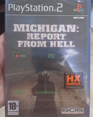 ps2 Michigan: report from hell 505 games Sigillato