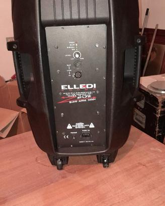 vedno coppia casse amplificate