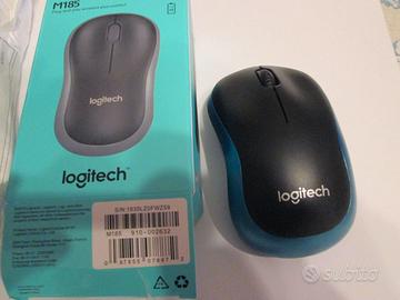 Mouse wireless Logitech M185 BLU