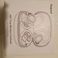 Auricolari bluetooth sportivi neri, nuovi in confe