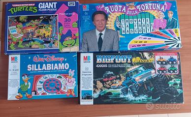 Giochi in scatola e puzzle vintage