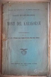 VIAGGIO ESPLORAZIONE KARAKORAM - ALPINISMO
