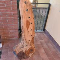 Porta bottiglie in rovere