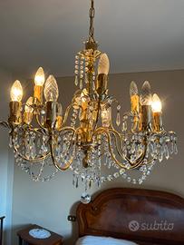 Lampadario in cristallo Swarovski