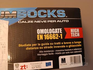 calze da neve per auto 
