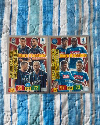 2 Carte Adrenalyn XL 2019/20 - Muro d’Acciaio