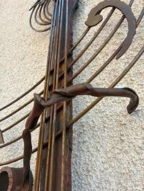OROLOGIO CHITARRA IN FERRO BATTUTO