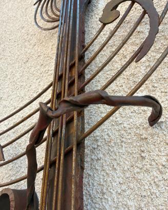 OROLOGIO CHITARRA IN FERRO BATTUTO