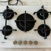 Piano cottura a gas Whirlpool a 5 fuochi