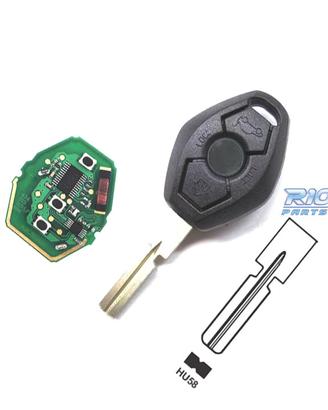 CHIAVE COMPLETA BMW ESAGONALE CON LAMA ZIGZAGGIATA