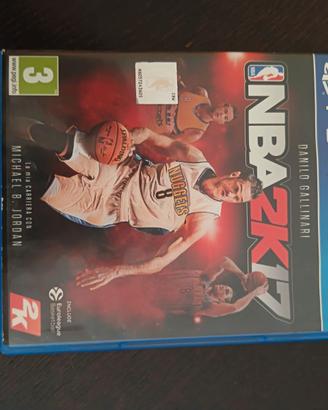 Gioco per ps4 NBA 2K17