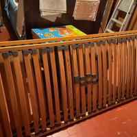 Base a doghe in legno