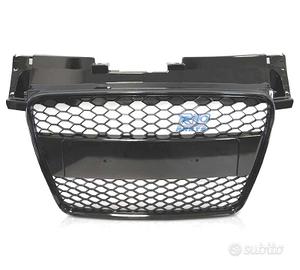GRIGLIA AUDI TT 8J 06-14 LOOK RS NERO LUCIDO
