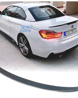 SPOILER BMW F33 F83 LOOK M4 NERO