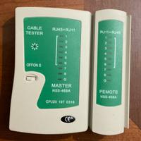 Tester per cavi telefonici e eternet RJ11,RJ45