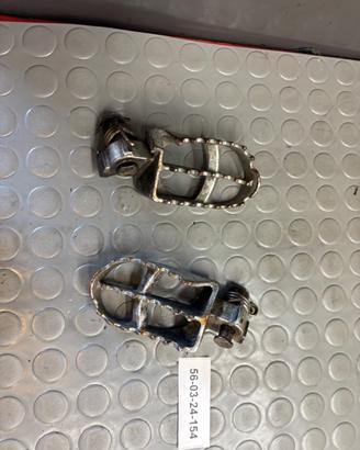 COPPIA PEDANE PEDALINE HUSQVARNA WR CR 250 2002-20