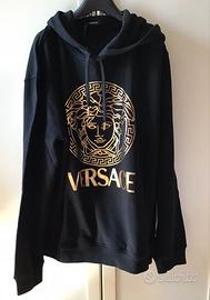 Felpa Nera Versace extra large