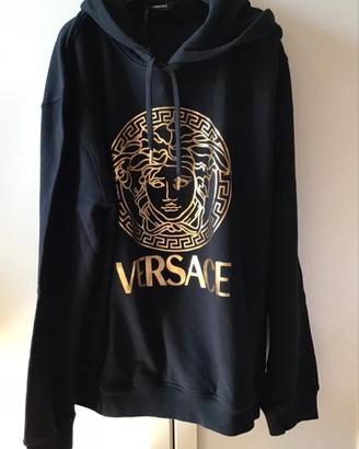 Felpa Nera Versace extra large