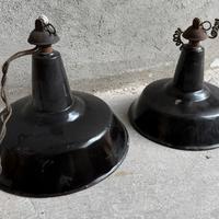 Coppia Lampade Philips Sospensione Cappello Strega