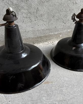 Coppia Lampade Philips Sospensione Cappello Strega