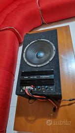 SUBWOOFER AMPLIFICATO ARTIGIANALE