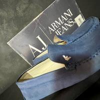 Mocassino Armani Jeans Blu Taglia 45