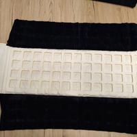 Rotolo espositore per gioielli, pendenti - scacchi