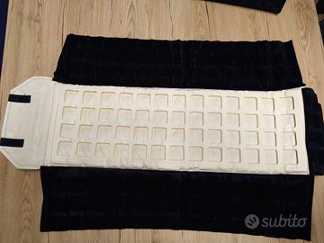 Rotolo espositore per gioielli, pendenti - scacchi