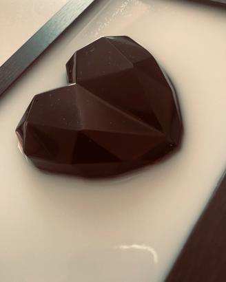 Quadro Candy Heart Epoxy Black