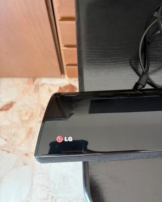 Soundbar e subwoofer LG