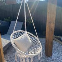 Poltrona appesa per terrazzo o casa